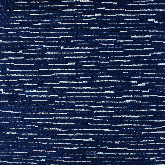 Dima Chenille Jacquard Fabric - Horizontal Striped, 55" Width (1 Yard)