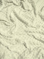 Ivory Minky Dimple Dot Baby Soft Fabric by the Yard
