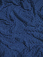 Navy Minky Dimple Dot Baby Soft Fabric by the Yard