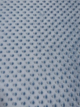 Ivory Minky Dimple Dot Baby Soft Fabric by the Yard