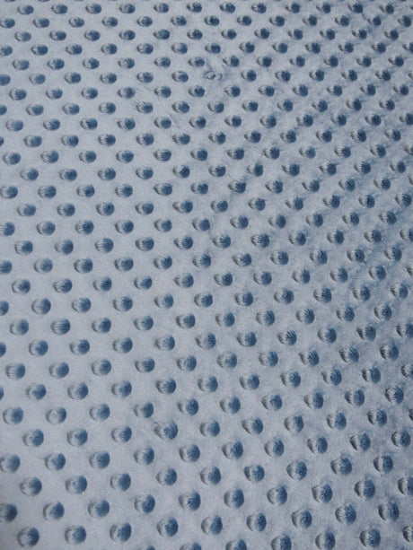 Neon Orange Minky Dimple Dot Baby Soft Fabric