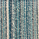 Dion Fabric Cut Velvet Fabric - Multi-Colored Striped, 55" Width (1 Yard)