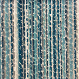 Dion Fabric Cut Velvet Fabric - Multi-Colored Striped, 55" Width (1 Yard)