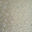 Disco Silk Fabric - Multicolored Circle Pattern, 54" Width (1 Yard)