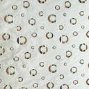 Disco Silk Fabric - Multicolored Circle Pattern, 54" Width (1 Yard)