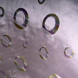 Disco Silk Fabric - Multicolored Circle Pattern, 54" Width (1 Yard)