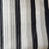 Discreet Silk Fabric - Multi-Colored Stripe, 55" Width (1 Yard)