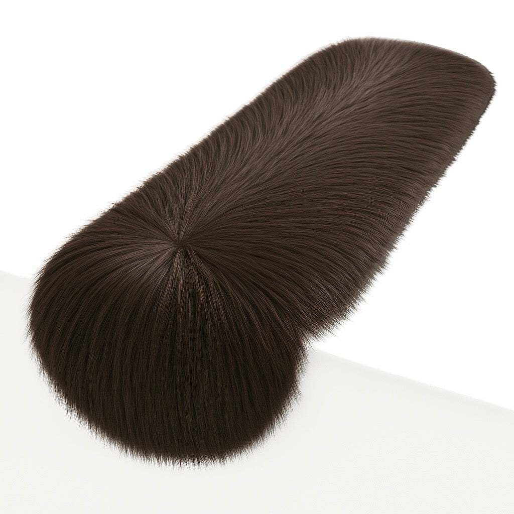 Faux Fur Tablecloth Shaggy Luxurious Dining Table