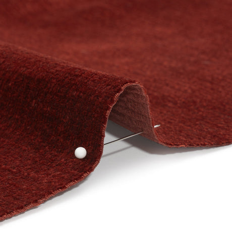 Chenille Upholstery Woven - Chili Pepper - Lanton Collection