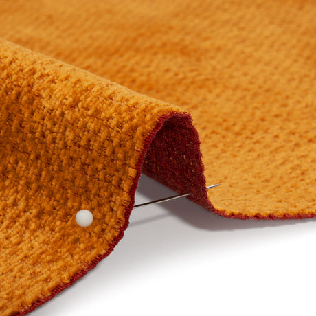 Chenille Upholstery Woven - Mango - Lanton Collection