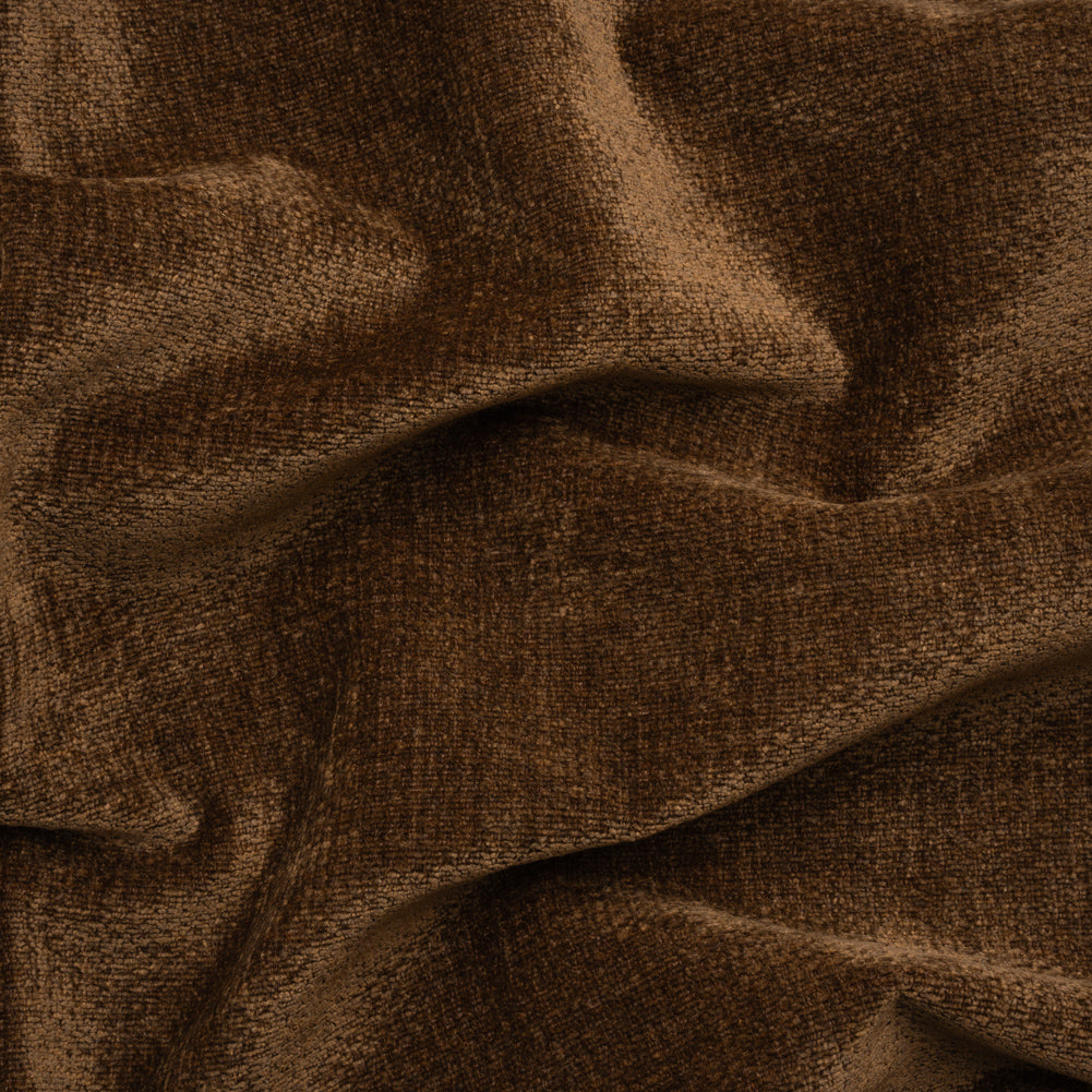 Chenille Upholstery Woven - Mocha - Lanton Collection