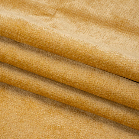 Chenille Upholstery Woven - Saffron - Lanton Collection