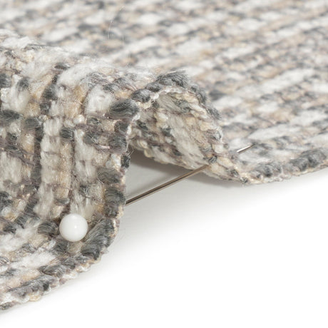 Tweed Upholstery Chenille - Haze Striated - Caprona Collection
