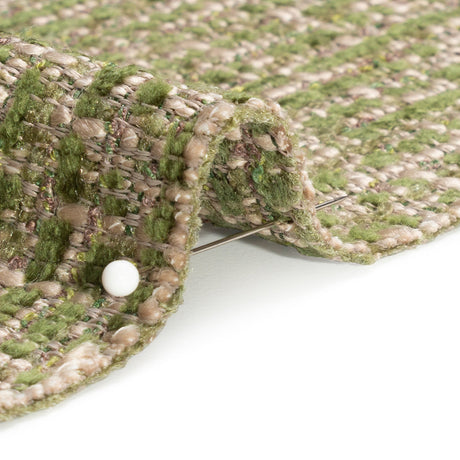 Tweed Upholstery Chenille - Laurel Striated - Caprona Collection