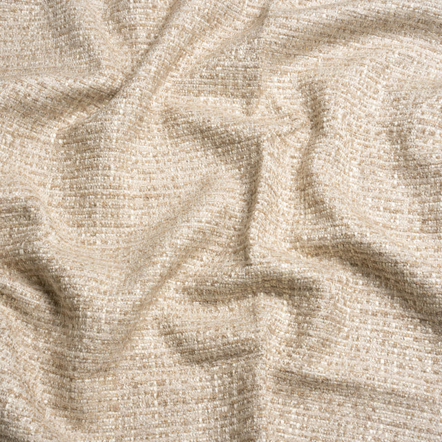 Tweed Upholstery Chenille - Linen Striated - Caprona Collection