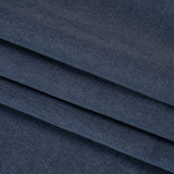 Polyester and Cotton Upholstery Velvet - Indigo - Corry Collection