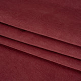 Polyester and Cotton Upholstery Velvet - Merlot - Corry Collection
