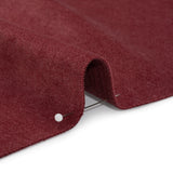 Polyester and Cotton Upholstery Velvet - Merlot - Corry Collection