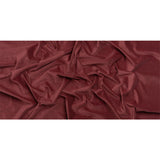 Polyester and Cotton Upholstery Velvet - Merlot - Corry Collection