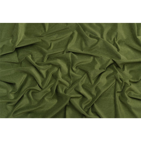 Polyester and Cotton Upholstery Velvet - Moss - Corry Collection