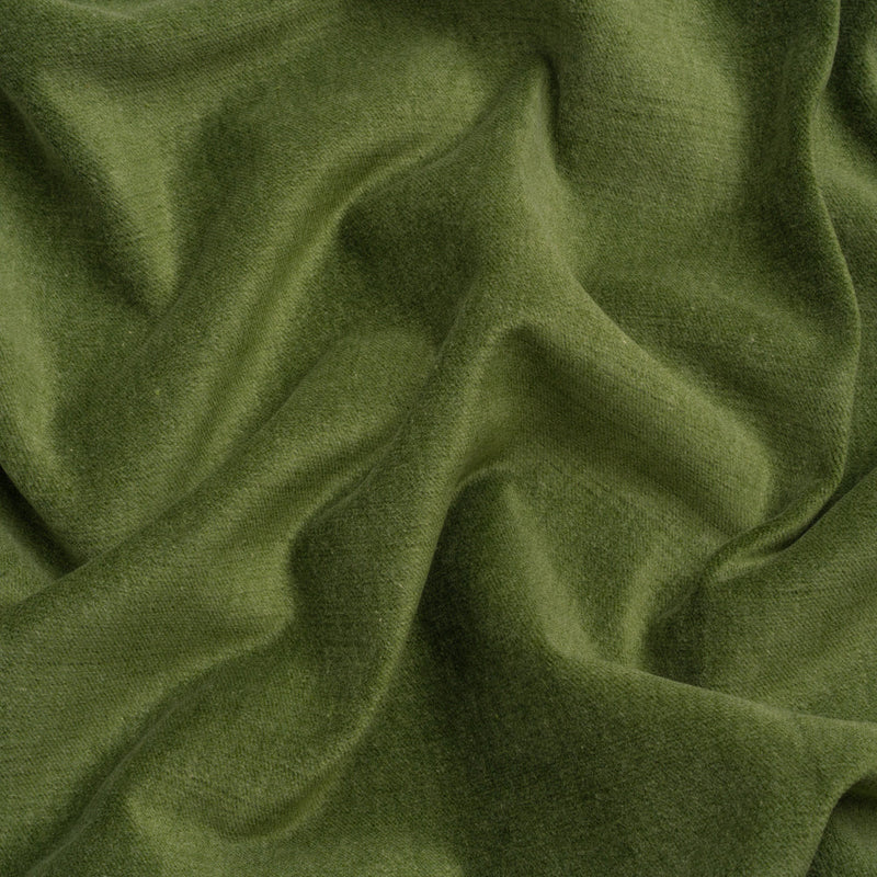 Polyester and Cotton Upholstery Velvet - Moss - Corry Collection
