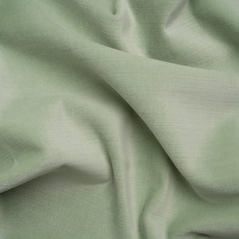 Polyester and Cotton Upholstery Velvet - Neo-Mint - Corry Collection