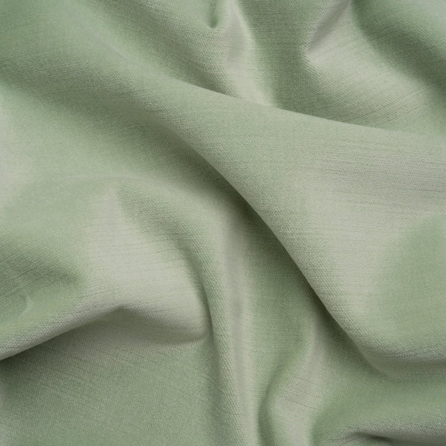 Polyester and Cotton Upholstery Velvet - Neo-Mint - Corry Collection