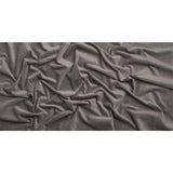 Polyester and Cotton Upholstery Velvet - Nickel - Corry Collection