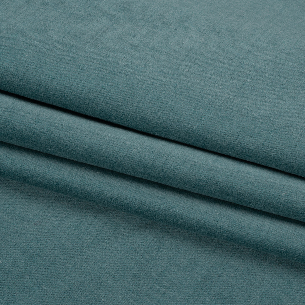 Polyester and Cotton Upholstery Velvet - Oceanic - Corry Collection