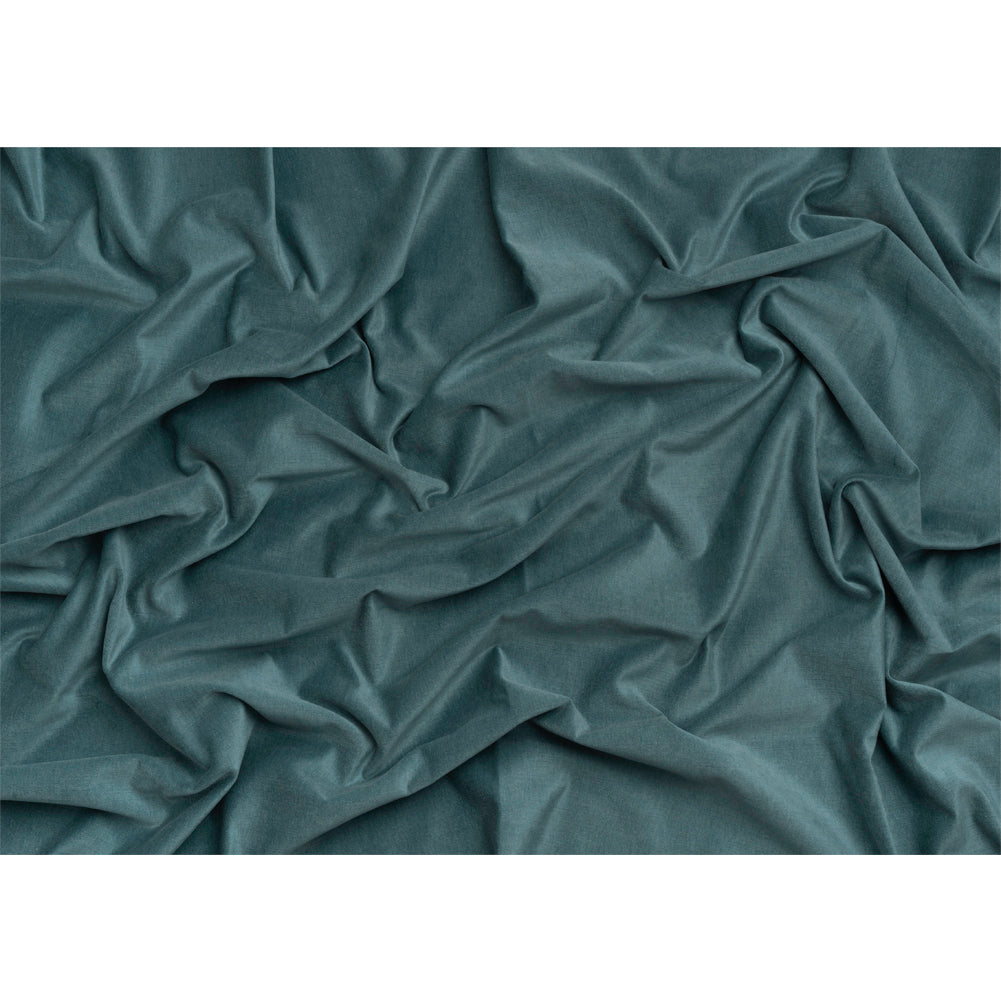 Polyester and Cotton Upholstery Velvet - Oceanic - Corry Collection