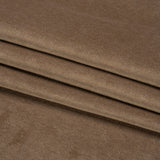 Polyester and Cotton Upholstery Velvet - Otter - Corry Collection