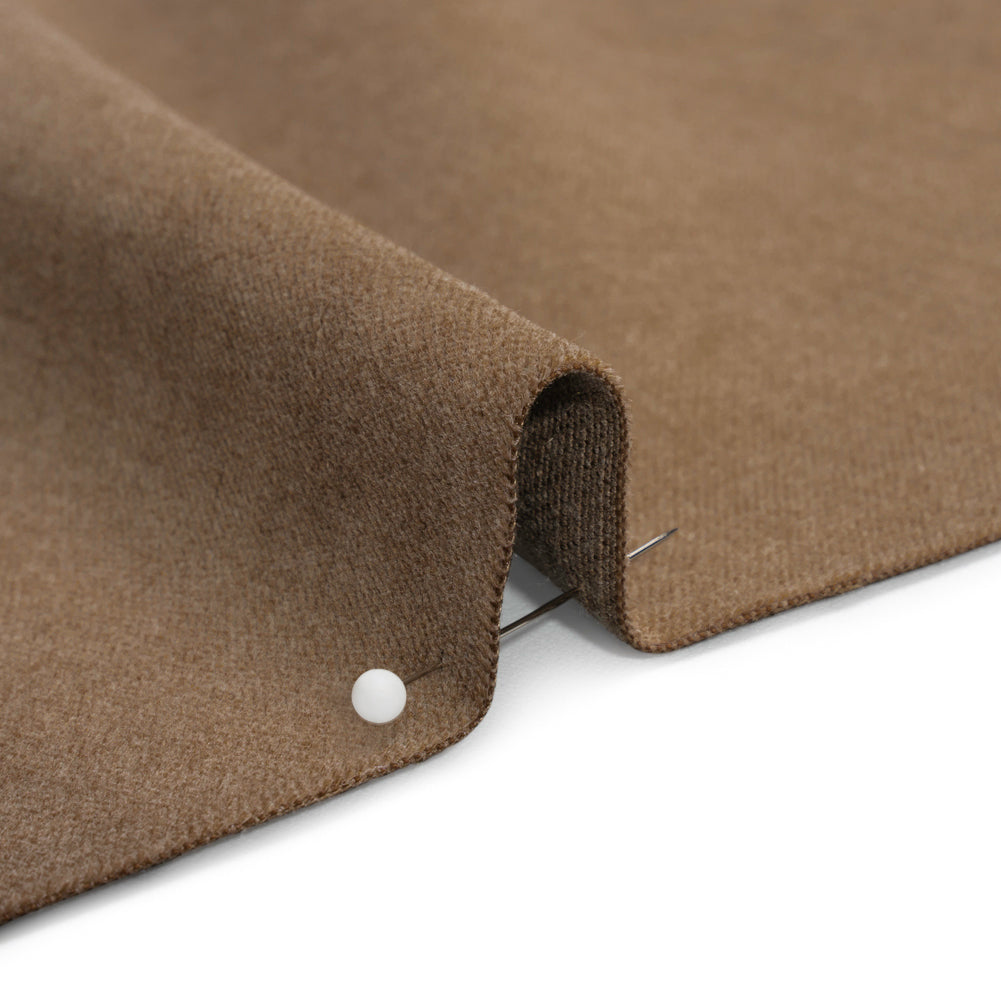 Polyester and Cotton Upholstery Velvet - Otter - Corry Collection