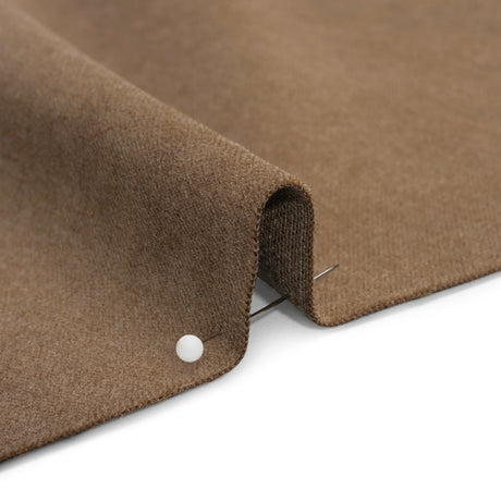 Polyester and Cotton Upholstery Velvet - Otter - Corry Collection