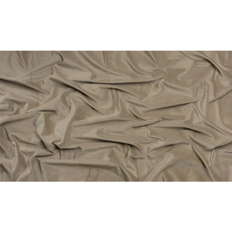 Polyester and Cotton Upholstery Velvet - Pebble - Corry Collection