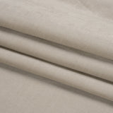 Polyester and Cotton Upholstery Velvet - Platinum - Corry Collection