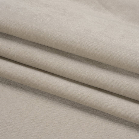 Polyester and Cotton Upholstery Velvet - Platinum - Corry Collection