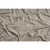 Polyester and Cotton Upholstery Velvet - Platinum - Corry Collection