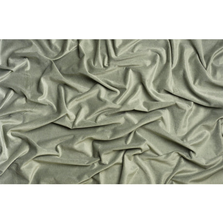Polyester and Cotton Upholstery Velvet - Sage - Corry Collection