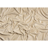 Polyester and Cotton Upholstery Velvet - Sand - Corry Collection
