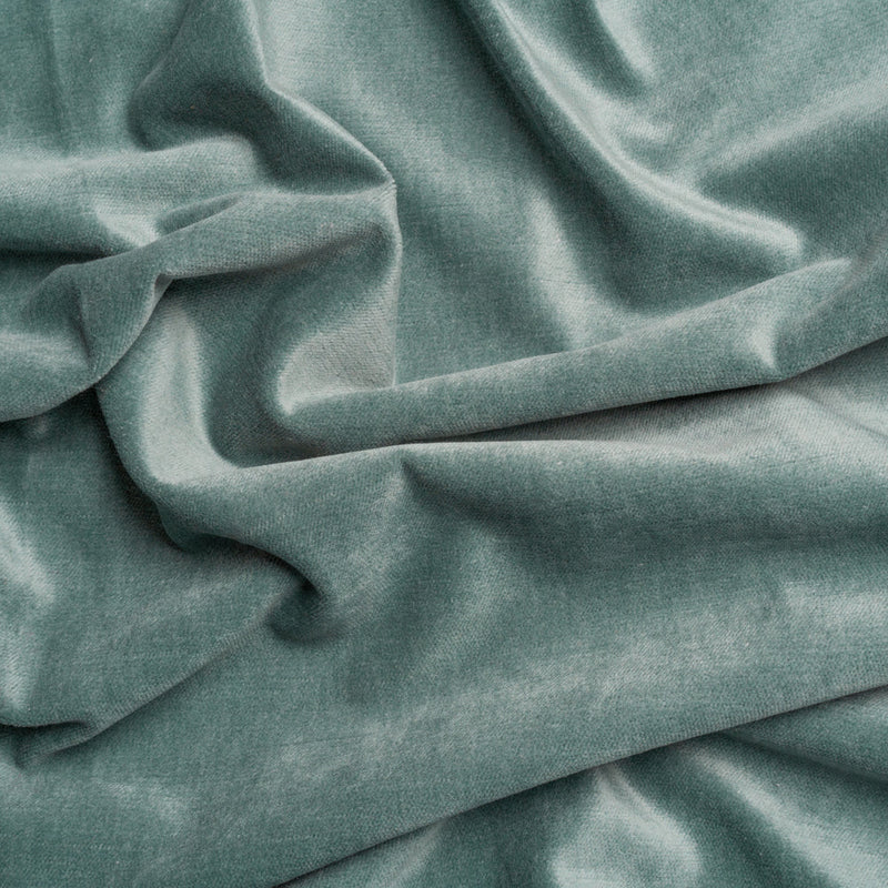 Polyester and Cotton Upholstery Velvet - Seaglass - Corry Collection