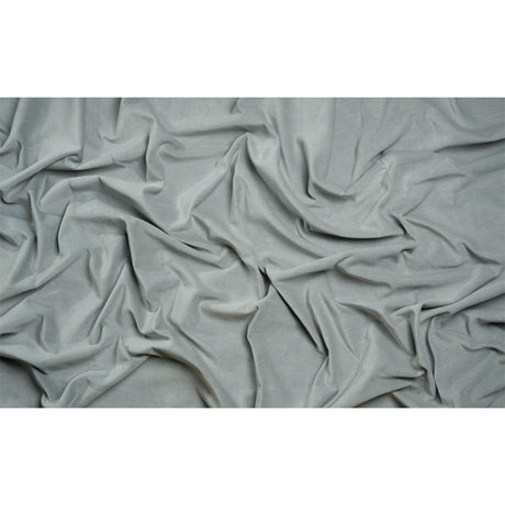Polyester and Cotton Upholstery Velvet - Sky - Corry Collection