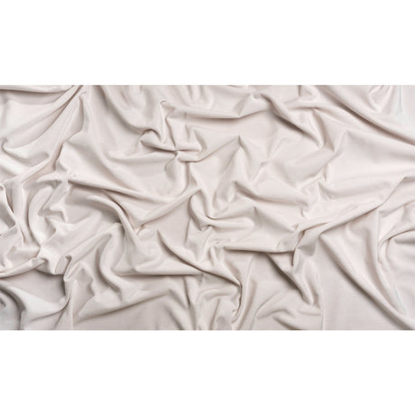 Polyester and Cotton Upholstery Velvet - Snow - Corry Collection