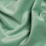 Polyester and Cotton Upholstery Velvet - Spearmint - Corry Collection