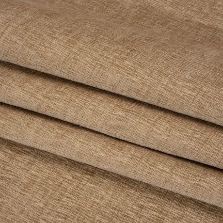 Chenille Upholstery Woven with Latex Backing - Beige - Lovell Collection
