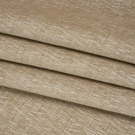 Chenille Upholstery Woven with Latex Backing - Bisque - Lovell Collection