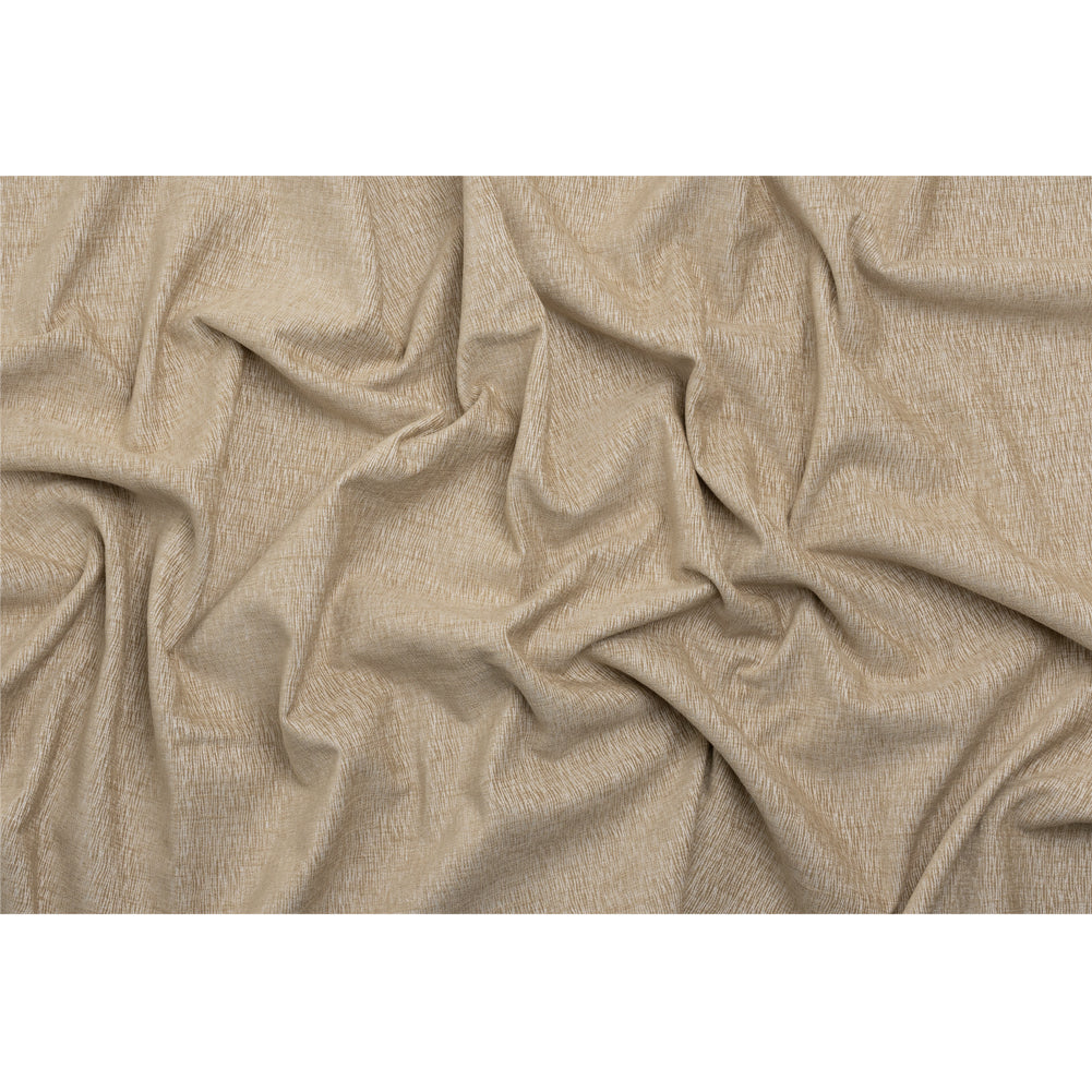 Chenille Upholstery Woven with Latex Backing - Bisque - Lovell Collection