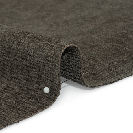 Chenille Upholstery Woven with Latex Backing - Blue Steel - Lovell Collection