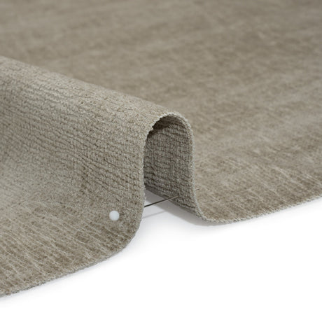 Chenille Upholstery Woven with Latex Backing - Chrome - Lovell Collection