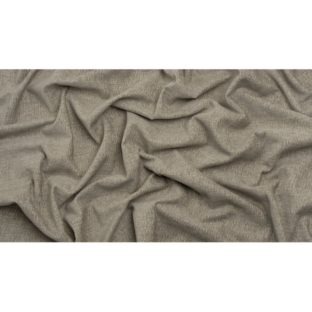 Chenille Upholstery Woven with Latex Backing - Chrome - Lovell Collection