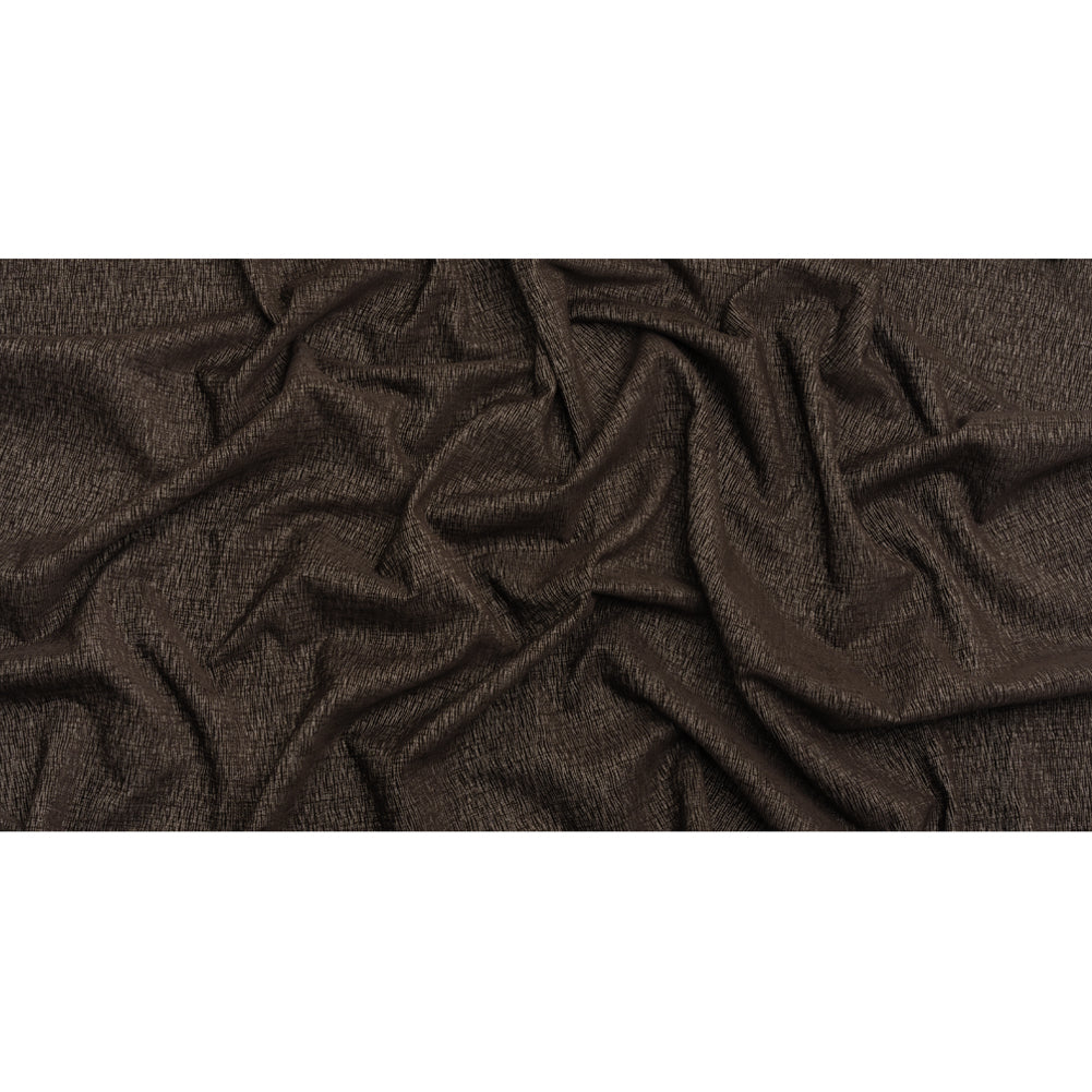 Chenille Upholstery Woven with Latex Backing - Graphite - Lovell Collection